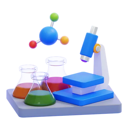 Scientific  3D Icon