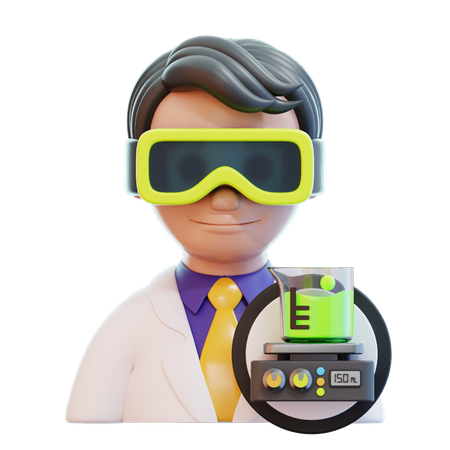 Scientific  3D Icon