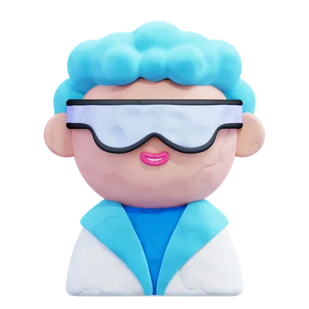 Scientific  3D Icon