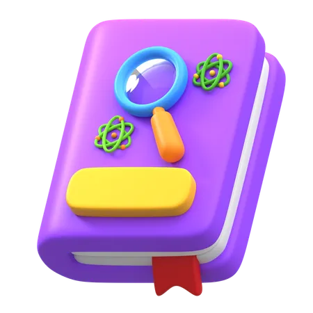 Scientific Book  3D Icon