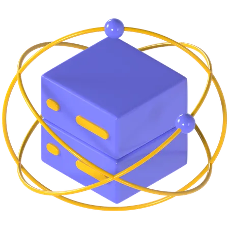 Scientific data  3D Icon