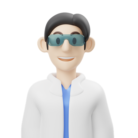 Scientifique  3D Icon