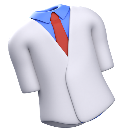 サイエンティスの服  3D Icon