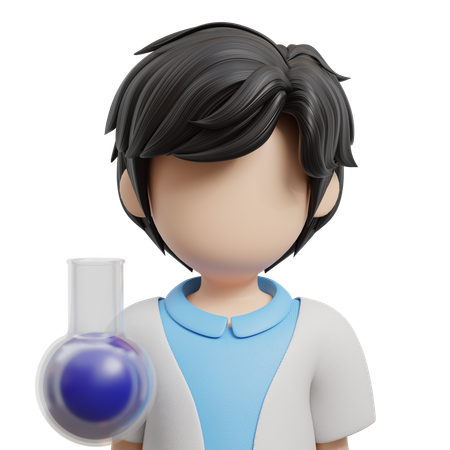 Scientist  3D Icon