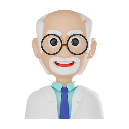 Scientist  3D Icon