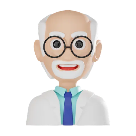 Scientist  3D Icon