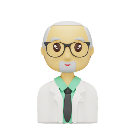 SCIENTIST  3D Icon