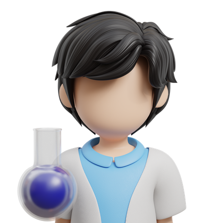 Scientist  3D Icon