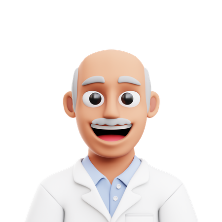 Scientist  3D Icon