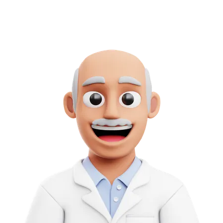 Scientist  3D Icon