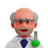 3d laboratory scientist emoji