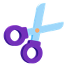 scissor 3d logo