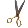 3d tailor scissor emoji
