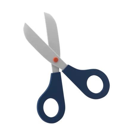 Scissor 3D Illustration