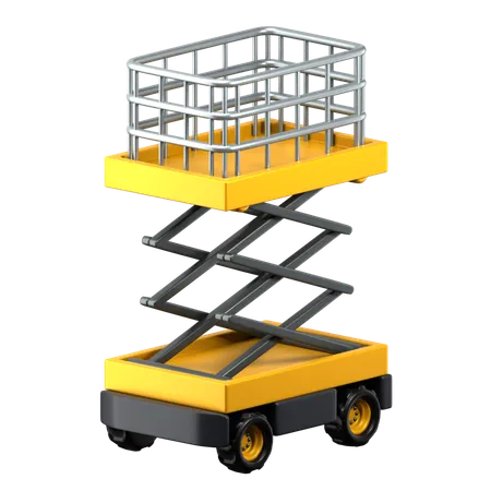 Scissor Lift  3D Icon