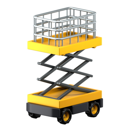 Scissor Lift  3D Icon