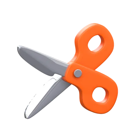 Scissors 3 D Barbershop Icon 3D Icon