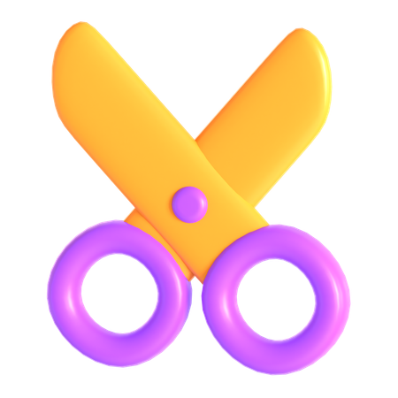 가위  3D Icon