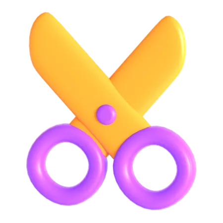 가위  3D Icon