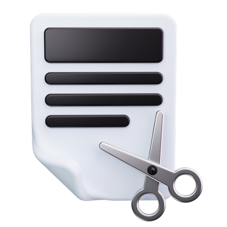 Scissors  3D Icon