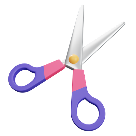 Scissors  3D Illustration