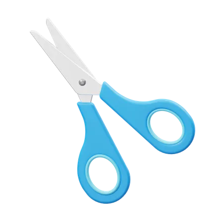Scissors 3D Illustration