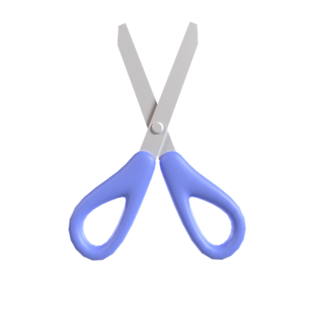 Scissors 3D Illustration