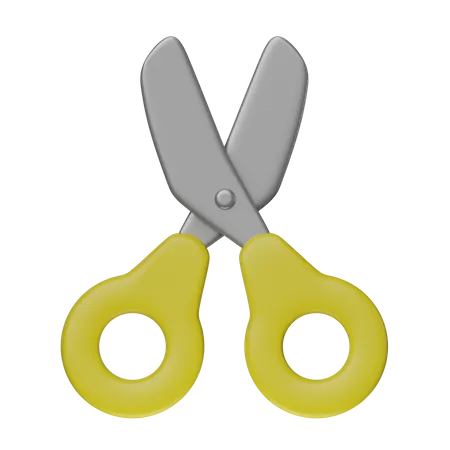 Scissors 3 D Illustration 3D Icon