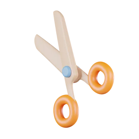 Scissors Cut  3D Icon