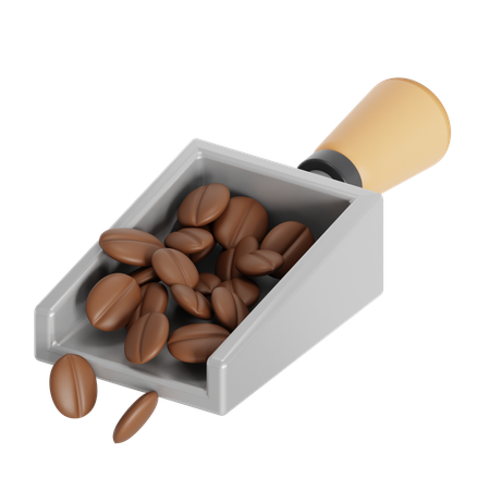 Scoop coffee  3D Icon