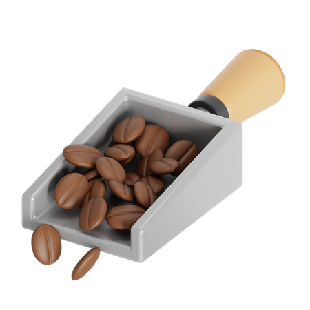 Scoop coffee  3D Icon