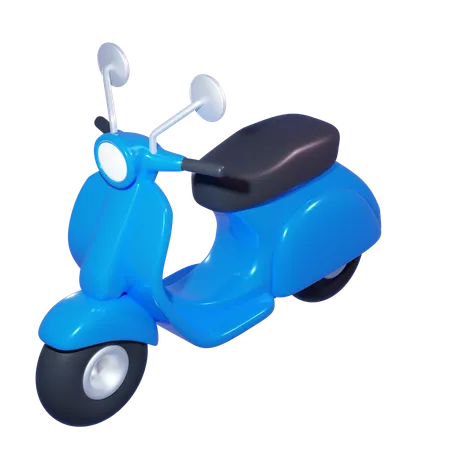 Scooter 3 D Icon 3D Icon