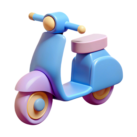 Scooter  3D Icon