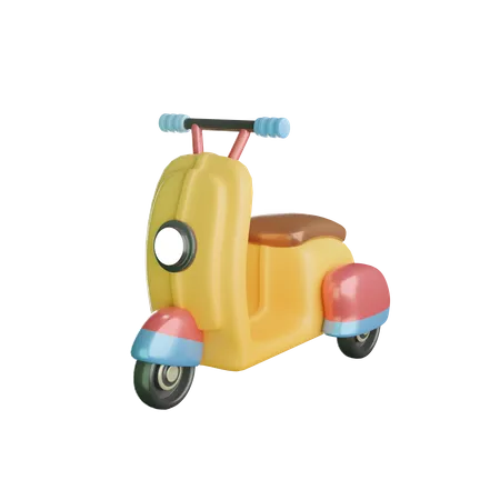 Scooter  3D Icon