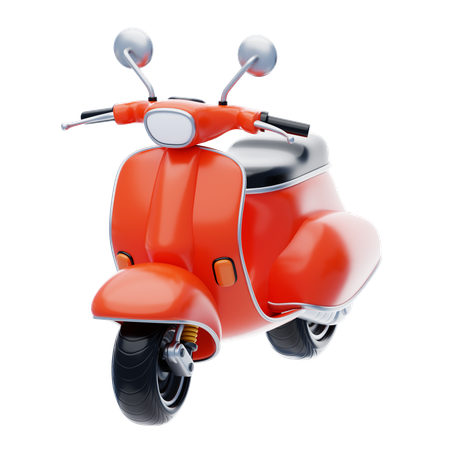 Scooter  3D Icon