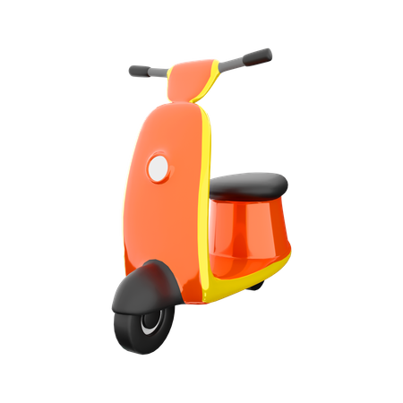 Scooter  3D Icon