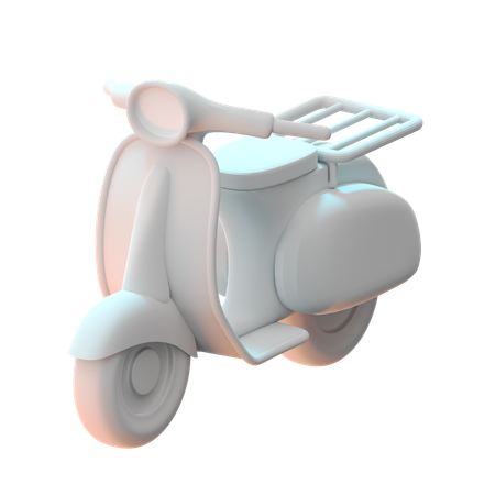 Scooter  3D Icon