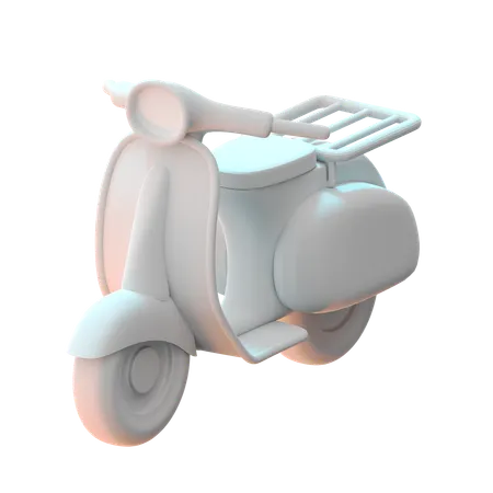 Scooter  3D Icon