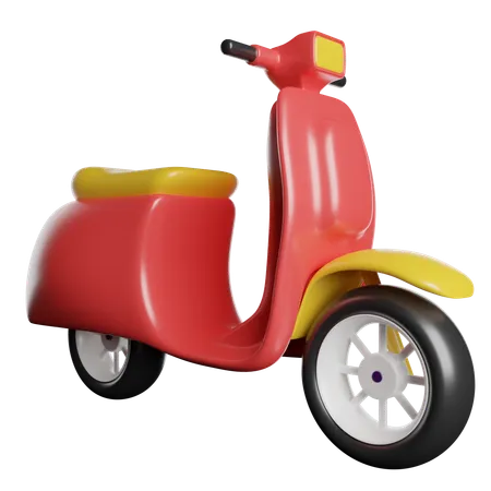 Scooter  3D Icon