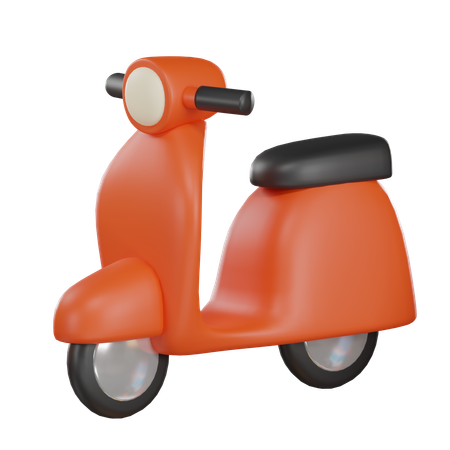 Scooter  3D Icon