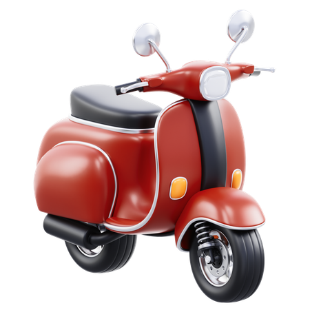 Scooter  3D Icon