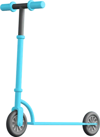 Scooter  3D Illustration