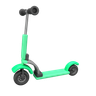 electric kick scooter emoji 3d