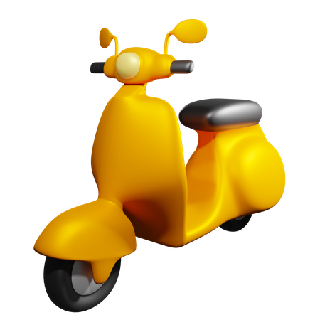 Scooter  3D Icon