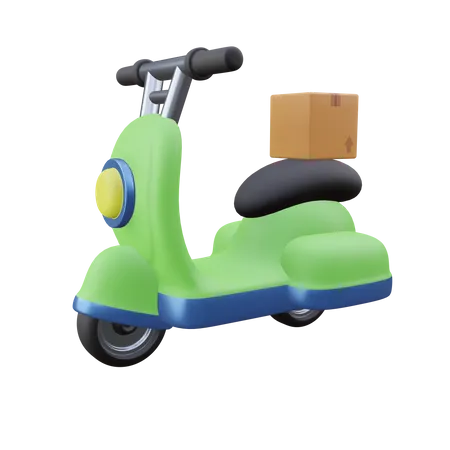 Scooter Ecommerce Icon 3 D Illustration 3D Icon