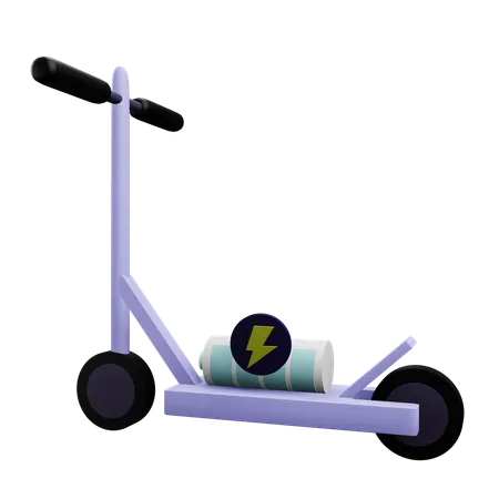 Scooter Battery  3D Icon