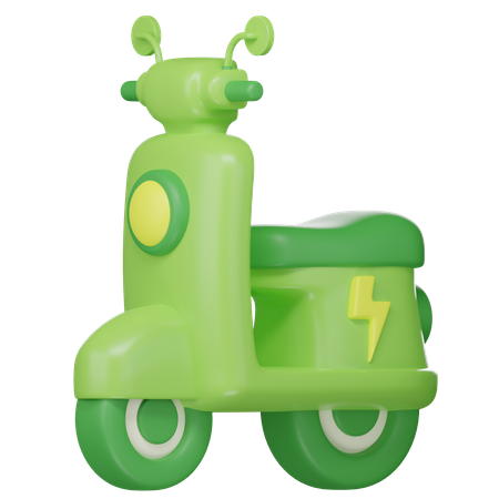 Scooter electrico  3D Icon