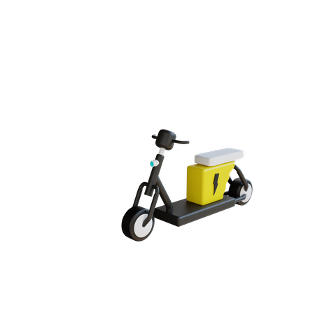 Scooter Elétrica  3D Icon