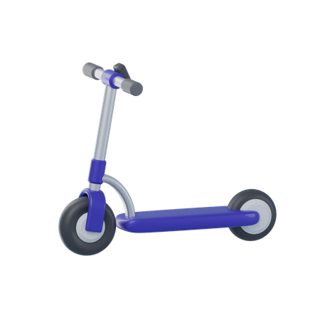 Scooter Elétrica  3D Icon