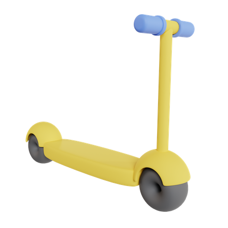 Scooter Elétrica  3D Icon